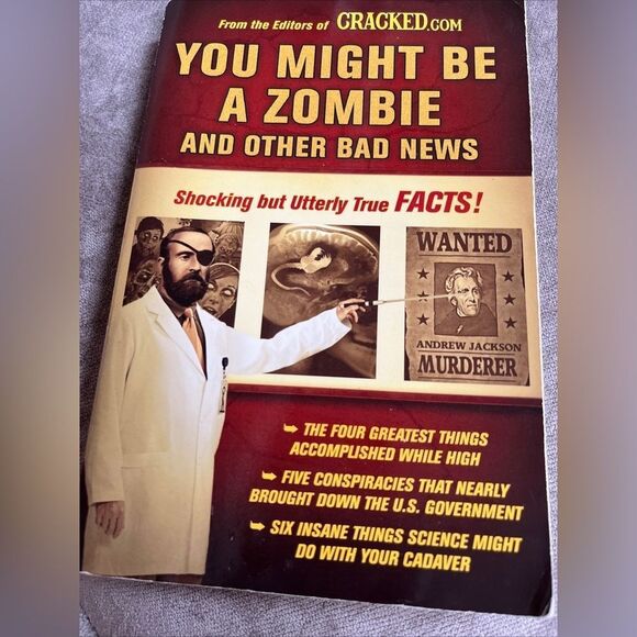 PAPERBACK You Might Be a Zombie and Other Bad News - Picture 1 of 7